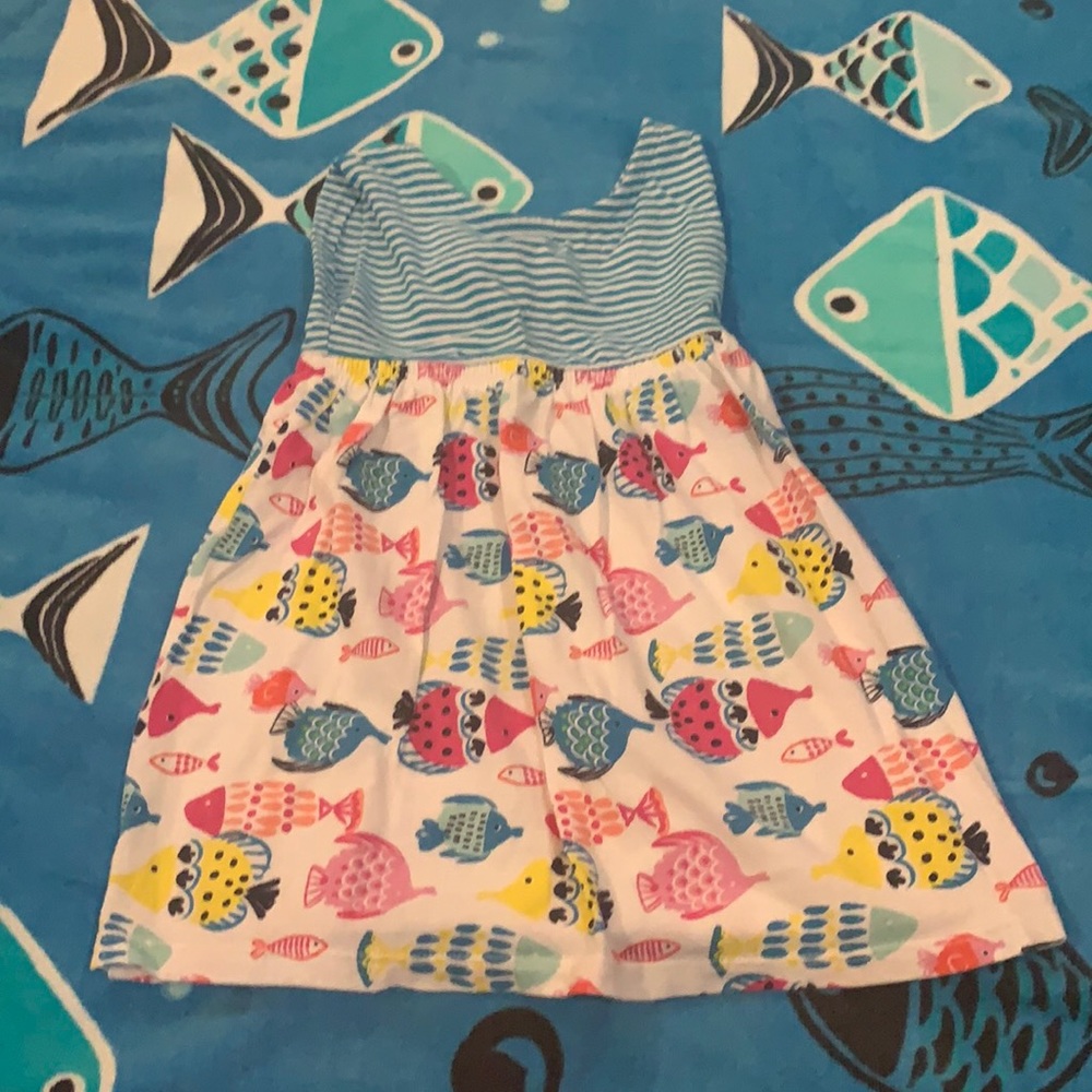 Gymboree fish dress size 2T